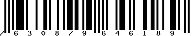 EAN-13 : 7630879646189