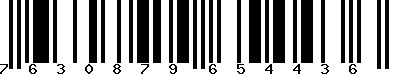 EAN-13 : 7630879654436