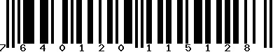 EAN-13 : 7640120115128