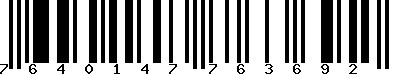 EAN-13 : 7640147763692