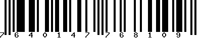 EAN-13 : 7640147768109