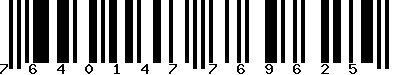 EAN-13 : 7640147769625