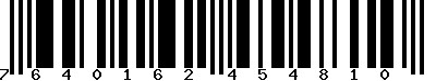 EAN-13 : 7640162454810