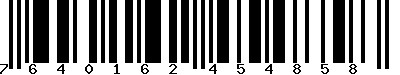 EAN-13 : 7640162454858