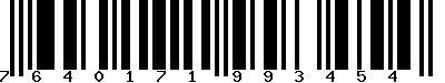 EAN-13 : 7640171993454