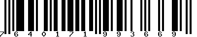 EAN-13 : 7640171993669