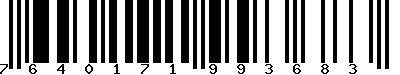 EAN-13 : 7640171993683