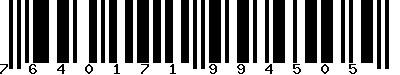 EAN-13 : 7640171994505 EAN-13 : 7640171994505
