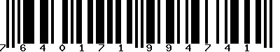 EAN-13 : 7640171994741