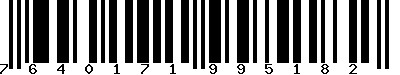 EAN-13 : 7640171995182