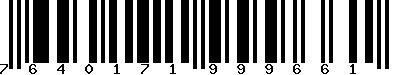 EAN-13 : 7640171999661