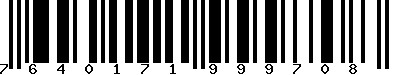 EAN-13 : 7640171999708