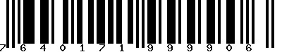 EAN-13 : 7640171999906