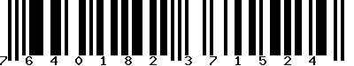 EAN-13 : 7640182371524