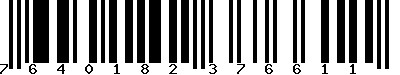 EAN-13 : 7640182376611