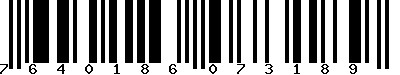 EAN-13 : 7640186073189 EAN-13 : 7640186073189