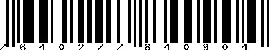 EAN-13 : 7640277840904 EAN-13 : 7640277840904