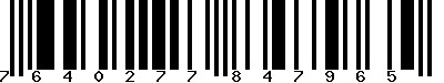 EAN-13 : 7640277847965