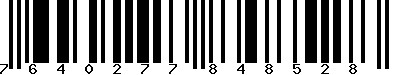 EAN-13 : 7640277848528