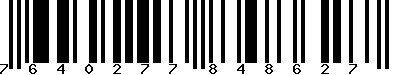 EAN-13 : 7640277848627