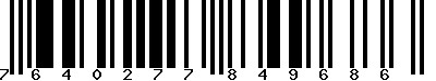 EAN-13 : 7640277849686
