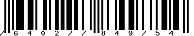 EAN-13 : 7640277849754 EAN-13 : 7640277849754