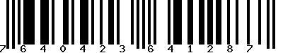 EAN-13 : 7640423641287