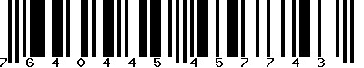 EAN-13 : 7640445457743