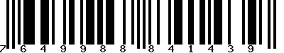 EAN-13 : 7649988841439