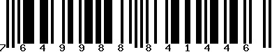 EAN-13 : 7649988841446