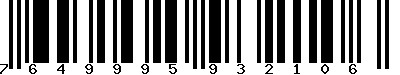 EAN-13 : 7649995932106 EAN-13 : 7649995932106