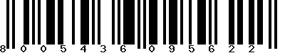 EAN-13 : 8005436095622 EAN-13 : 8005436095622