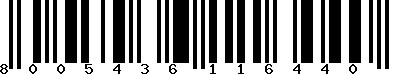 EAN-13 : 8005436116440 EAN-13 : 8005436116440