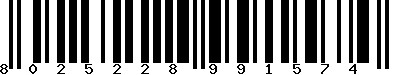 EAN-13 : 8025228991574