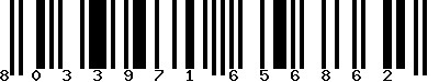 EAN-13 : 8033971656862