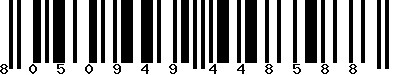 EAN-13 : 8050949448588 EAN-13 : 8050949448588