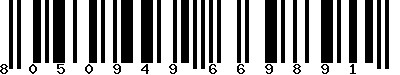 EAN-13 : 8050949669891