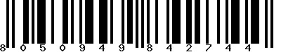 EAN-13 : 8050949842744