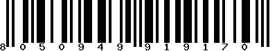 EAN-13 : 8050949919170 EAN-13 : 8050949919170