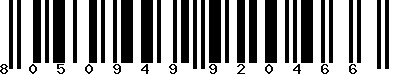 EAN-13 : 8050949920466