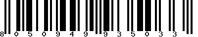 EAN-13 : 8050949935033
