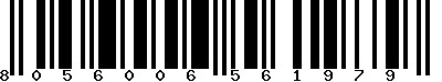 EAN-13 : 8056006561979