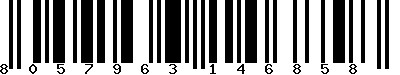 EAN-13 : 8057963146858