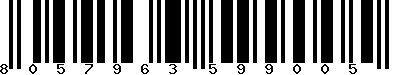 EAN-13 : 8057963599005 EAN-13 : 8057963599005