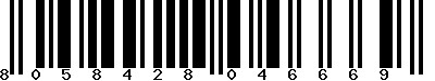 EAN-13 : 8058428046669