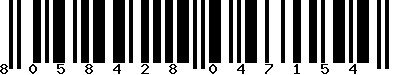 EAN-13 : 8058428047154