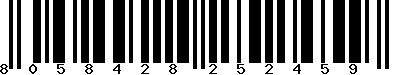 EAN-13 : 8058428252459 EAN-13 : 8058428252459