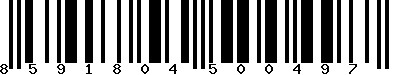 EAN-13 : 8591804500497