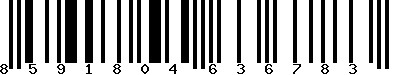 EAN-13 : 8591804636783 EAN-13 : 8591804636783