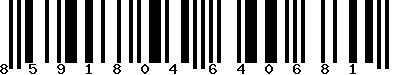 EAN-13 : 8591804640681 EAN-13 : 8591804640681